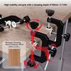 3 Way Fastening Clamp 3 Way C Clamp 3 Way Face Clamp Aluminium Alloy Ergonomic Design Adjustable Cabinet Clamp for Woodworking