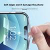 Phone Case For iPhone 17 Air 16 15 14 7 8 Plus 13 12 11 Pro Max Clear Bumper Hard Silicone Luxury Transparent Shockproof Cover