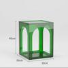 Nordic Acrylic Table Coffee Tables Bedside Cupboard Sofa Side Table Storage Side Cabinet Transparent Lattice Gifts Furniture