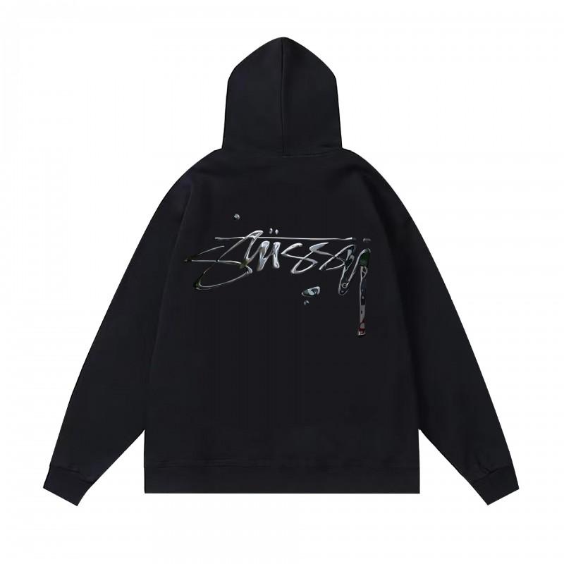 Mens Oversized Hooded Sweatshirt With Bold Letter Print Cotton Blend Loose Fit Daily Wear