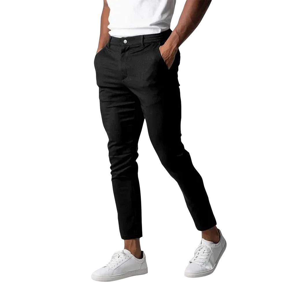 Men's Casual Pants Breathable Men's Business Versatile Pants
