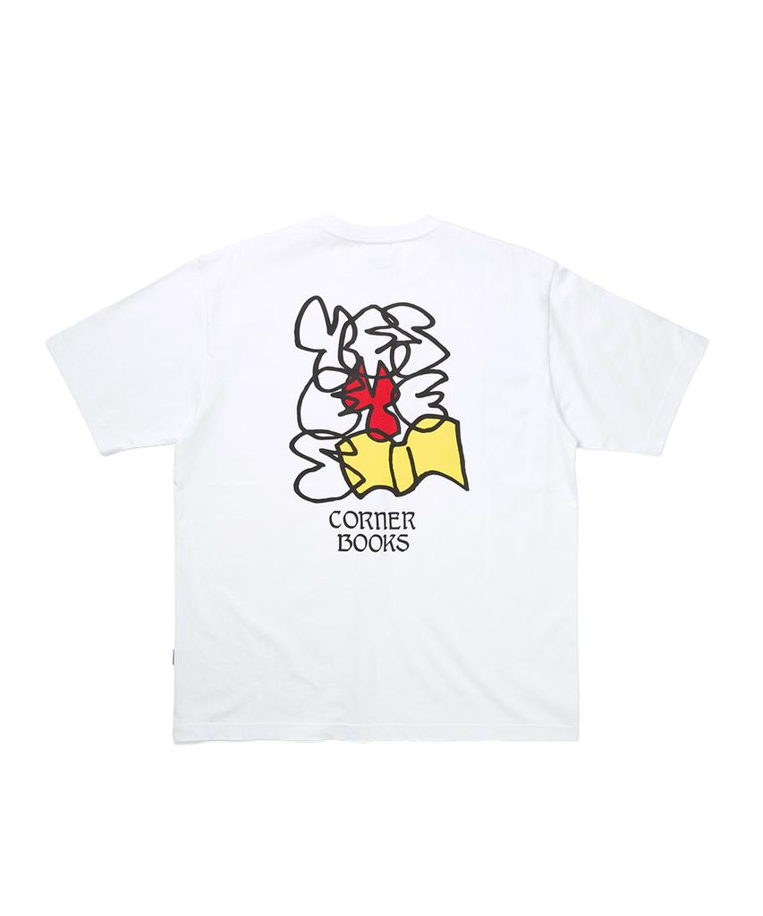 YESEYESEE Corner Evil Tee White