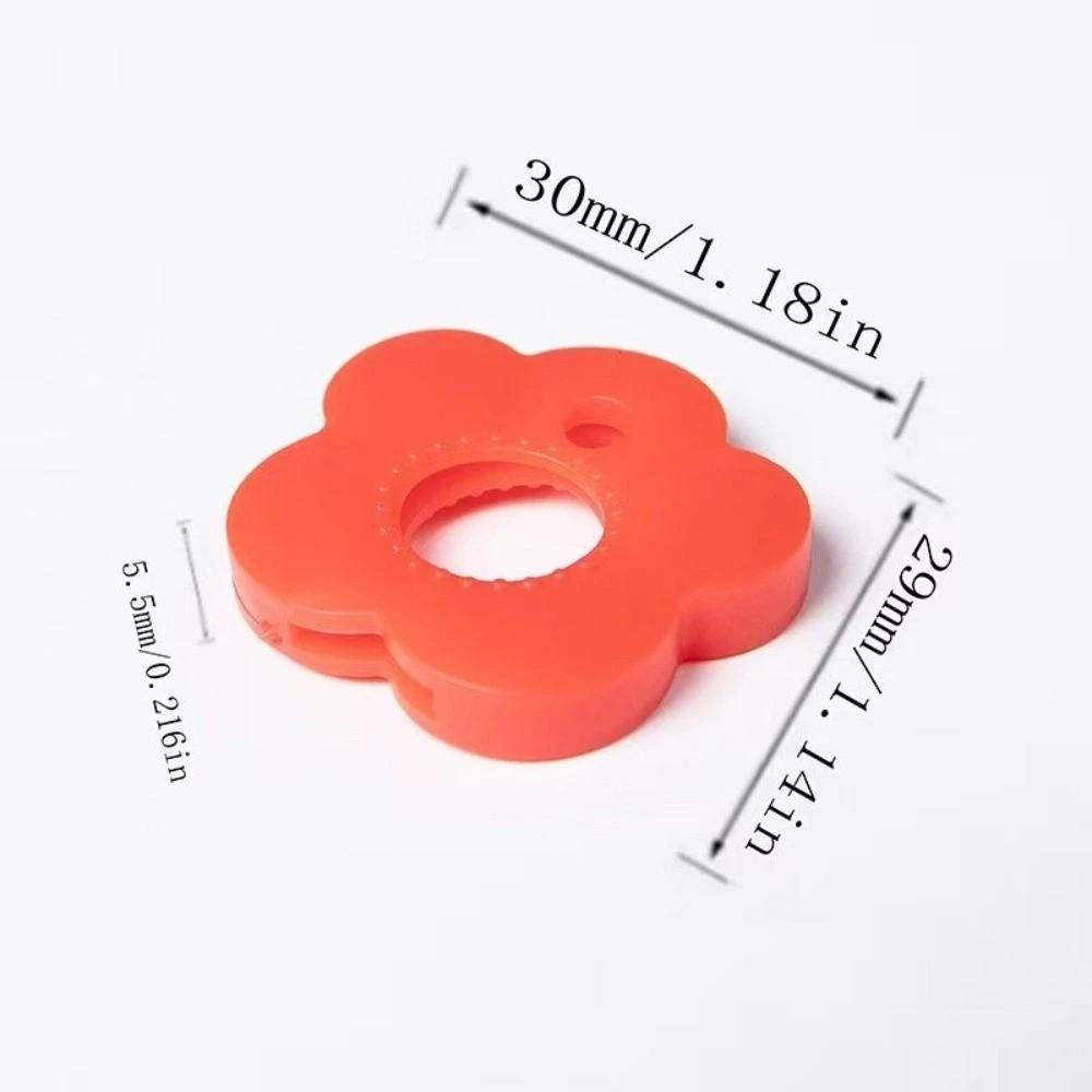 Key Distinguish Key Cap Cover Flower Shape Multi-color Key Sleeve Silicone Key Sleeve Key