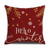 Christmas Pillow Cover Christmas Tree Plush Pillow Cover Pillow
