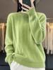 Women's Luxury Soft Wool Pullover Sweater – Round Neck, Solid Color, Loose Fit