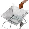 LOGOS Pyramid Protective Set of for and Bonfires Covers, XL, 4, 81314133, Camping, Outdoors, Barbecues, Stoves,