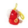 Cartoon Colourful Horse Plush Pendant Keyring Simulation Horse Toy Keychain  New Year Gift