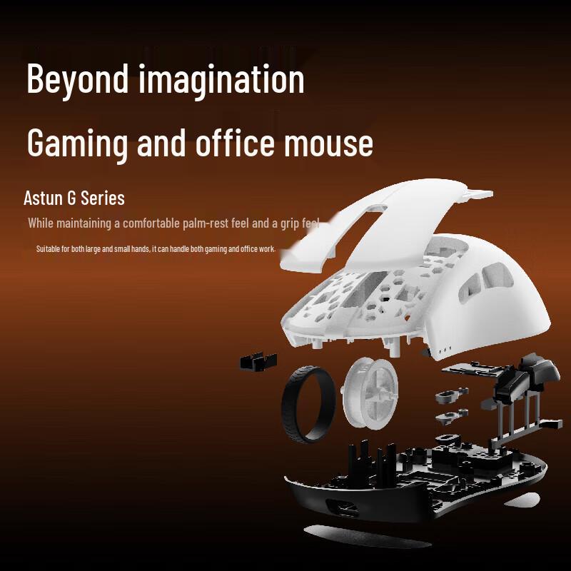 AUSDOM G04L Tri-Mode Ergonomic Gaming Mouse