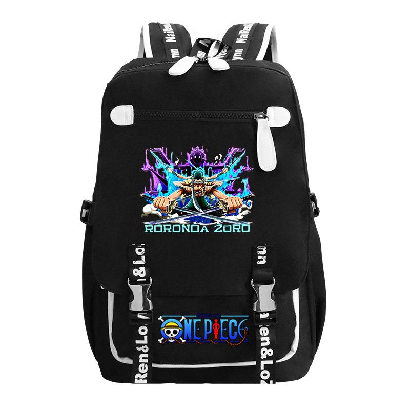 RiMan ONE PIECE Luffiello School Bag Boys ins Trendy Cool Large Capacity College Student Backpack
