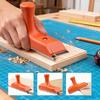 Woodworking Edge‑Trimming Tool,Hand‑Held Edge Banding Plane,Chamfer & Round‑Over Cutter,Deburring Wood Tool