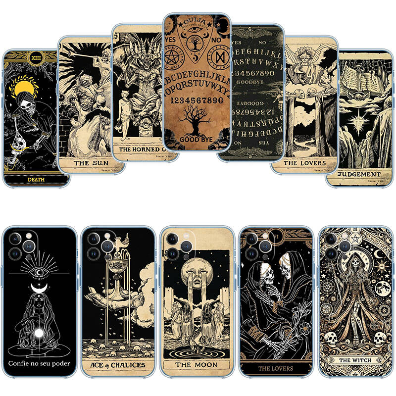 Divination Tarot Case for Motorola G10 G20 G04 E30 E40 E22 E20 E13 E15 G22 G23 G05 G75 G35 G55 E22S E7 G6 G7 G8 G9 Plus Power Play