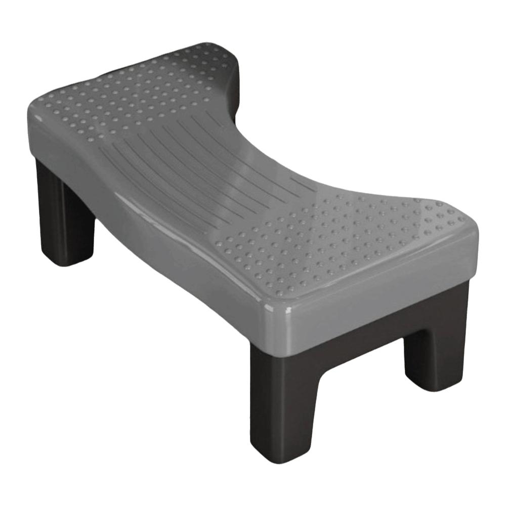 Sgabello Poggiapiedi Robusto per Bagno Sedia Poggiapiedi Antiscivolo Sgabello per WC Adulti