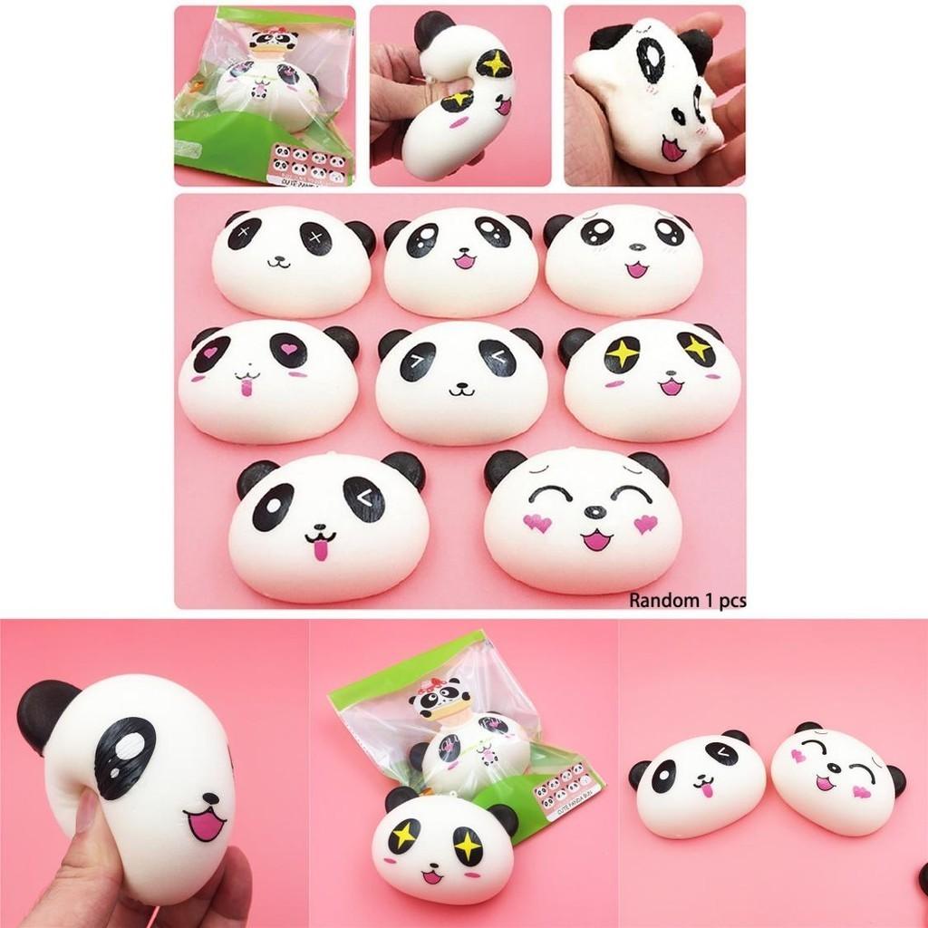 Joli Jouet Panda Squishy Pour Soulager le Stress et la Décoration