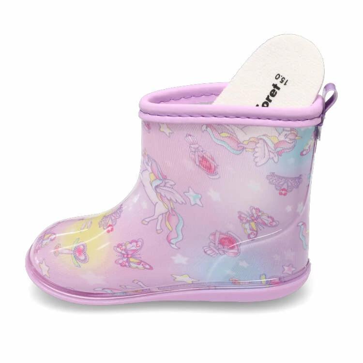 [Children's Clothing] Kids Foret (Kids Foret) Unicorn and Fruit Print Rain Shoes 14cm-20cm B81820
