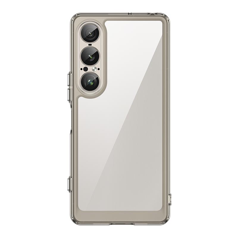 For Sony Xperia 1 VII Case Sony Xperia 1 VII Cover Funda Shockproof Clear PC + TPU Silicone Phone Back Cover Sony Xperia 1 VII