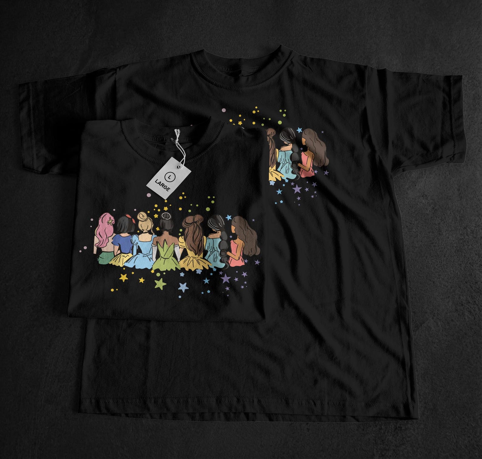 Unisex Animated Movie Tee, Family Film Top, Classic Cartoon Shirt, Magic Gift, Top 100