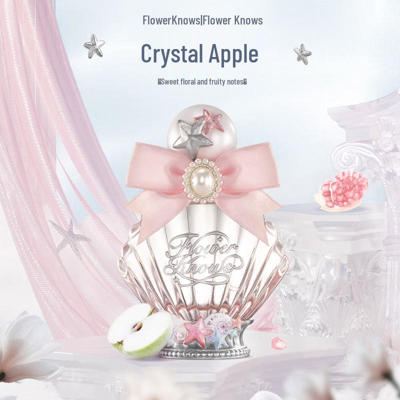 Flower Knows Sweetheart Bear Perfume: Strawberry Cupid & Swan Ballet Gift Box Option Available