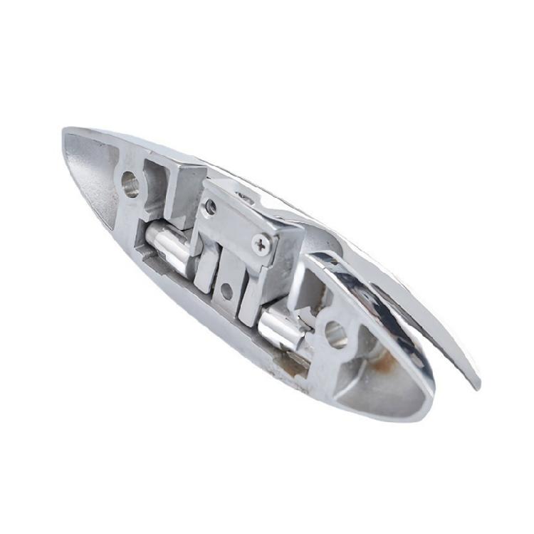 Pack of 1 Easy Install bending Marine Cleat 316 Stainless Steel Polished Finish for Various Boat Applications