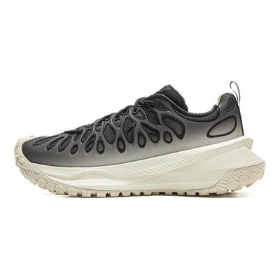 Li Ning Youxia Simple Shock Absorbing Wear Resistant Low Top Casual Running Shoes Unisex Sneakers Black White AZGV087-1