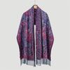 Thick Imitation Cashmere Jacquard Cashew National Style Shawl Dual-Purpose Versatile Scarf Women'S Big Scarf