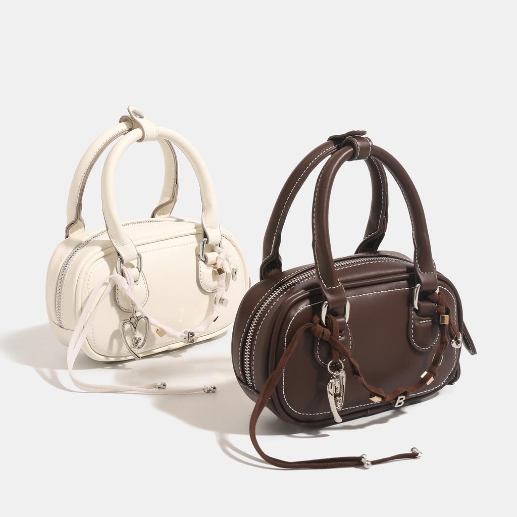 Niche New Handbag Fashionable Commuting Versatile Large Capacity Single Shoulder Crossbody Boston Women's Bag