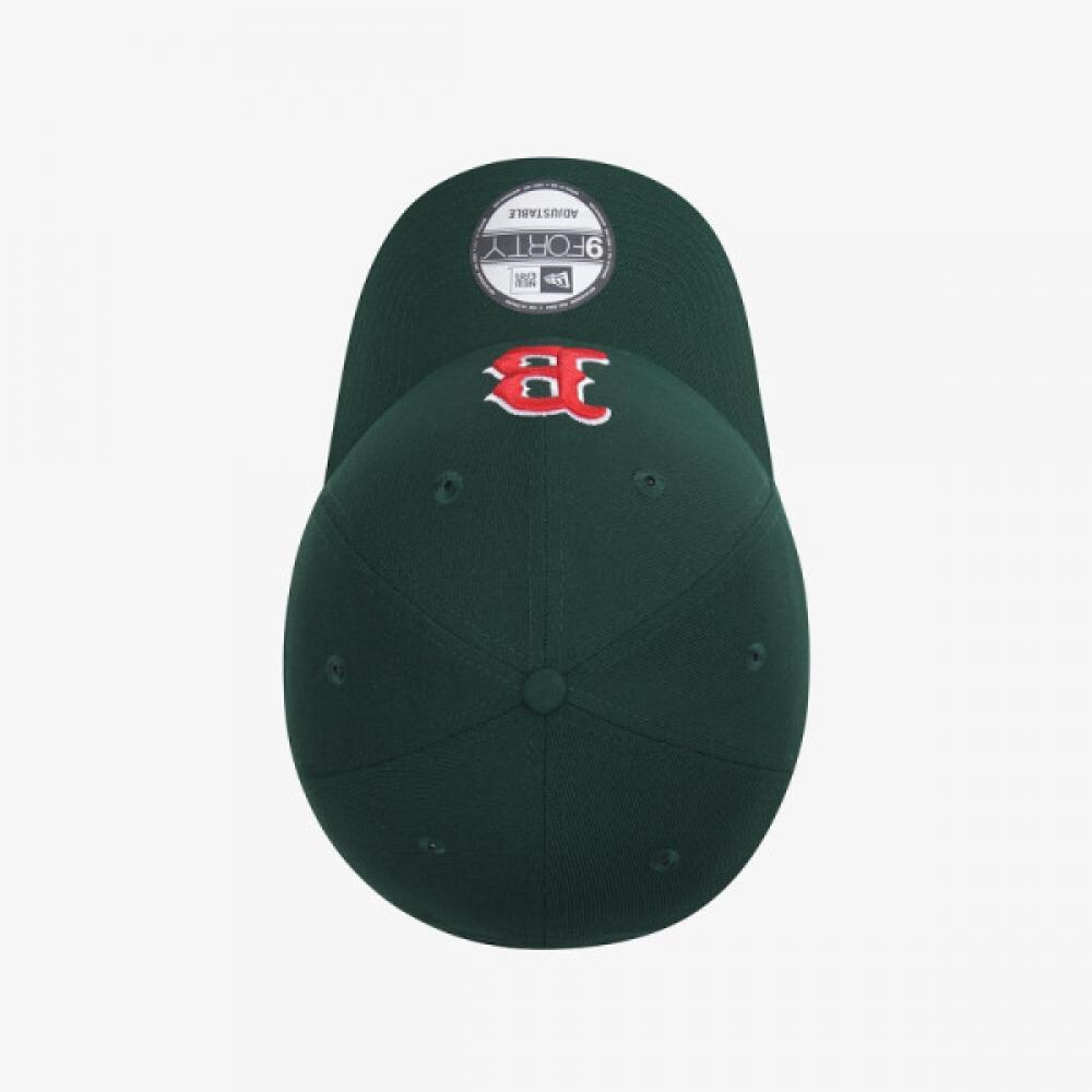 Czapka Basic New Era Ciemnozielona Boston Red Sox