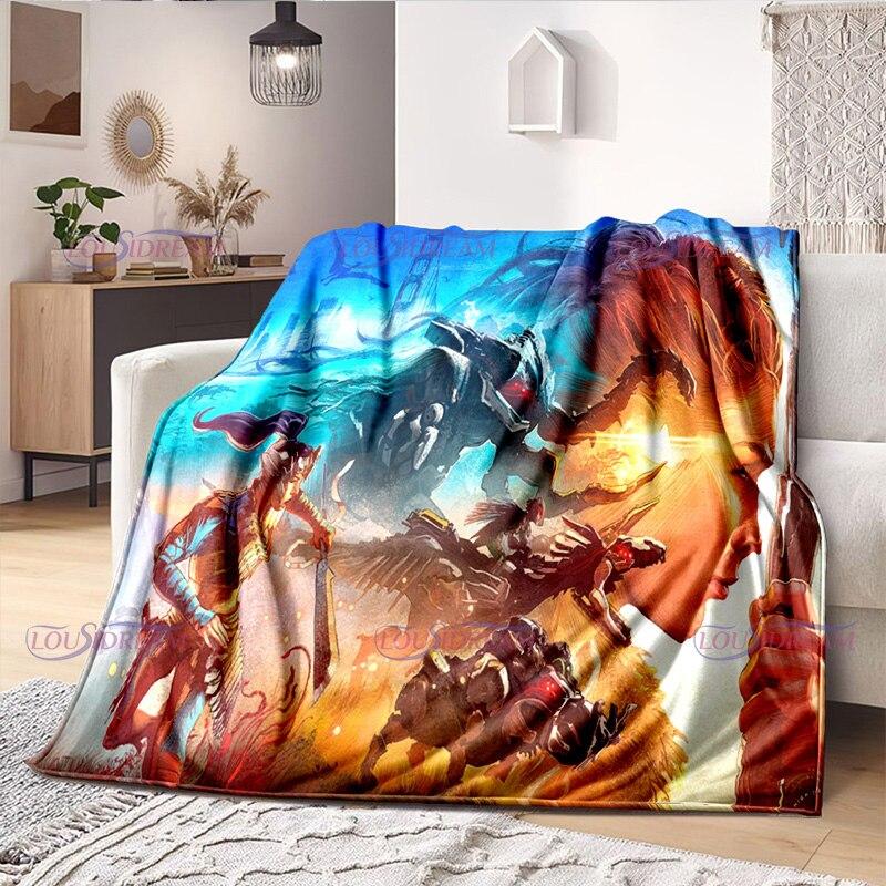 Deka pre milovníkov hier Horizon Zero Dawn Gaming Throw Deka Fleecová deka Deka pre dospelých a deti Prikrývka pre hráčov Darčeky