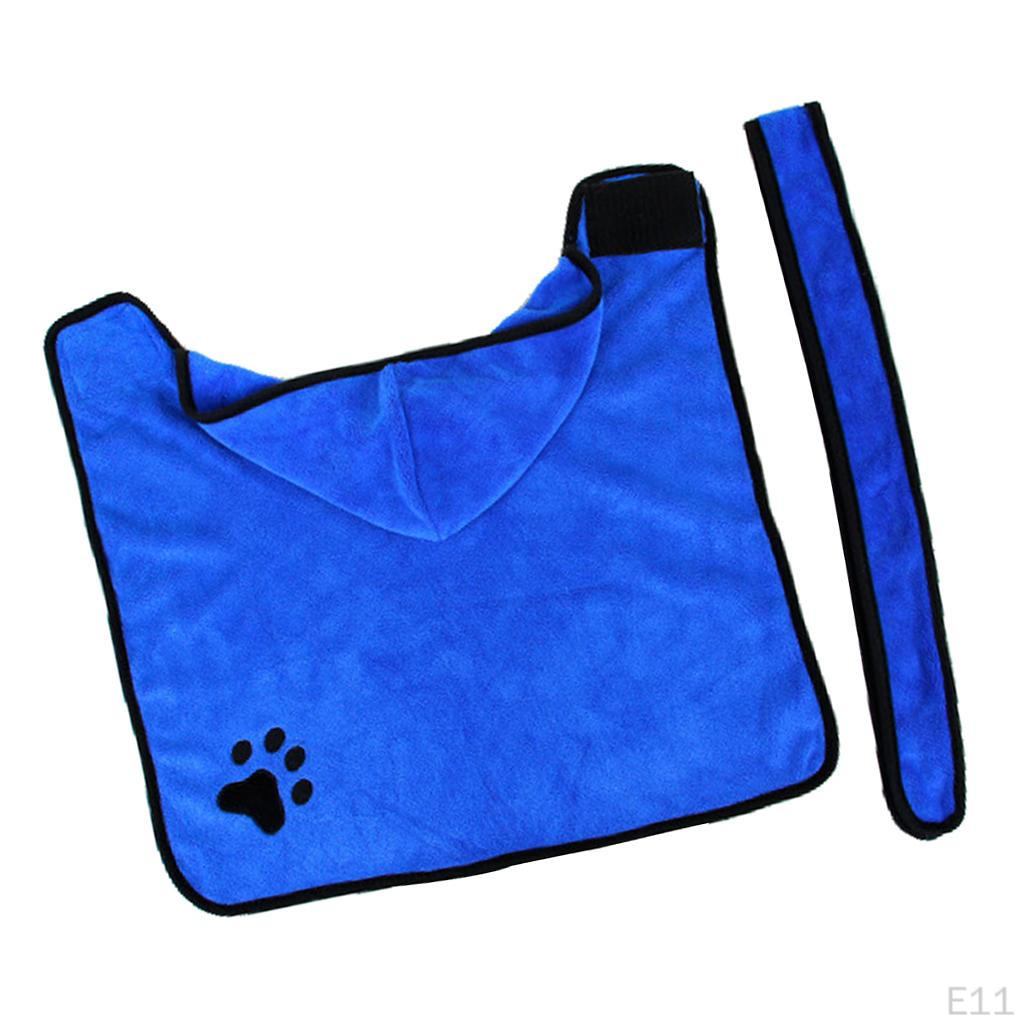 Water Absorption Drying Bathrobe For Cat and Dog