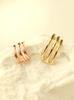 Minimalpiercing 14K Double Or Triple Ring Piercing Earrings S, M