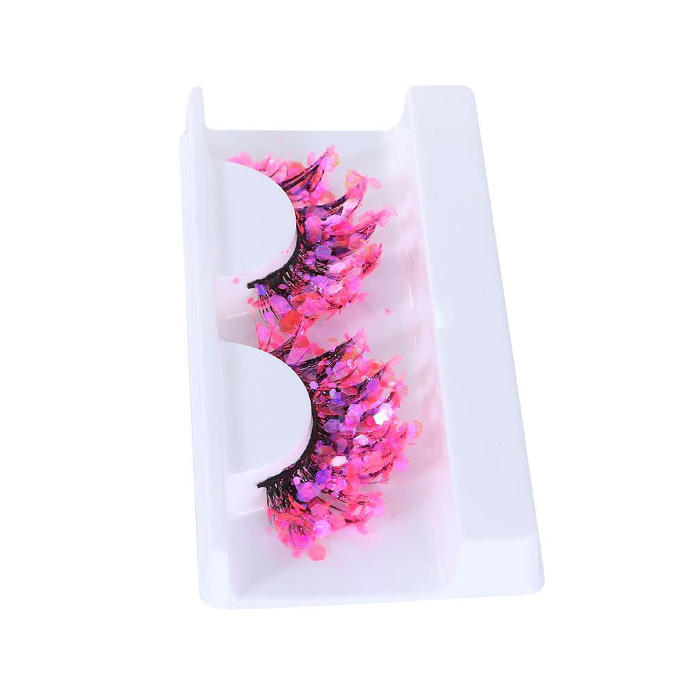 Women Beauty Fluffy Dramatic Messy Long False Eyelashes 3D Mink Lashes 25mm Luminous