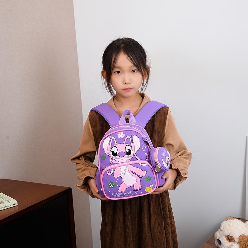 Cartoon Anime Boys And Girls Backpack Small And Lightweight Kindergarten Baby School Bag Children'S Backpack