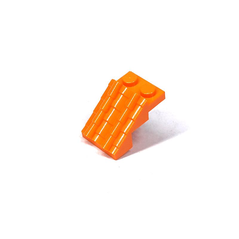 

Small particle splicing DIY building roof spare parts eaves assembly tiles building block toys