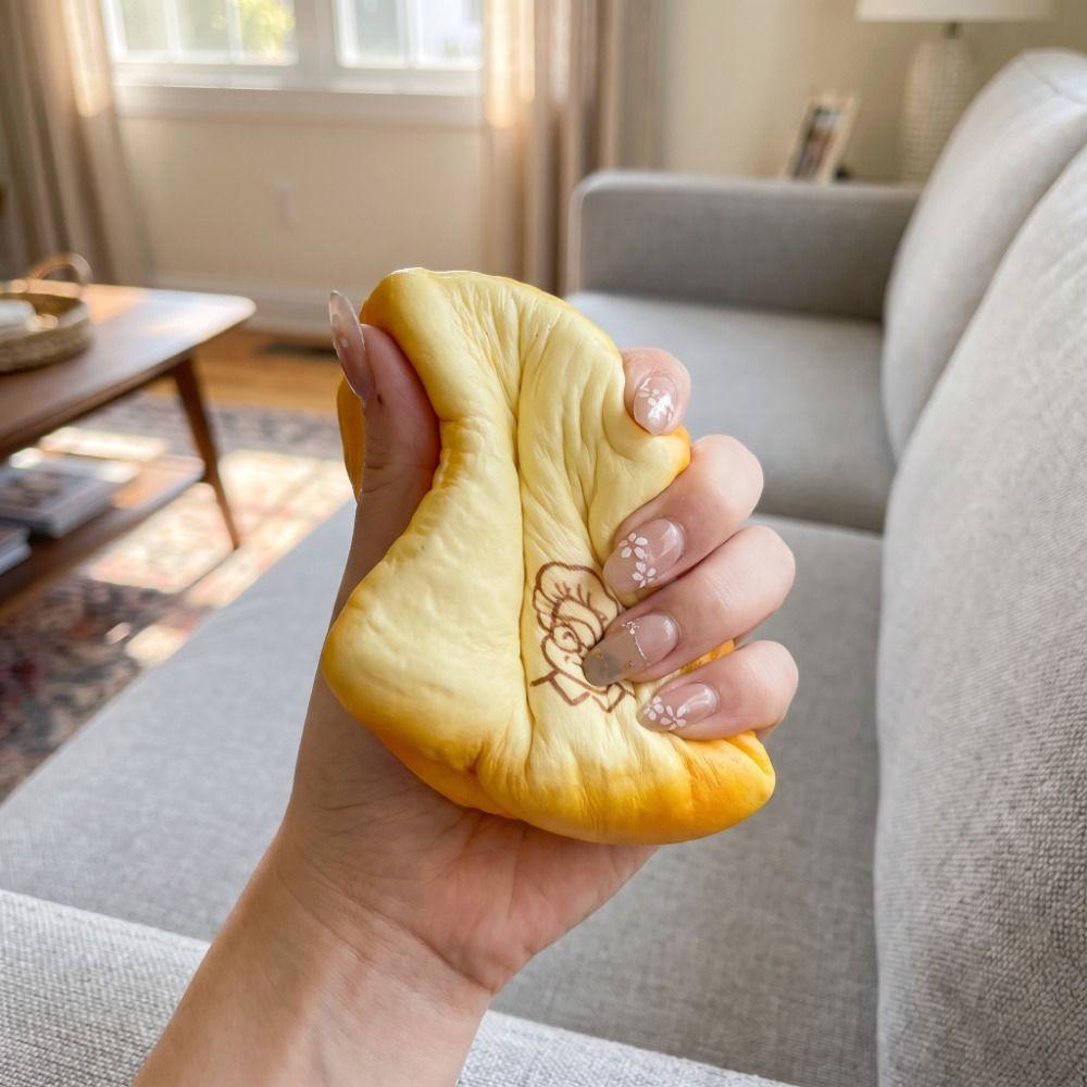 Moist Thick Grandma Toast Squishy Toy Slow Rising Sensory Fidget Toy  Adults