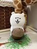 Plush Bear Joke Pendant With Embracing Hazelnuts Sushi And Designs Mermaid