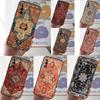 Persian Carpet Floral Print Phone Case For Samsung Galaxy A55 A35 A25 A15 A51 A71 A12 A32 A52 A13 A33 A53 A14 A34 A54