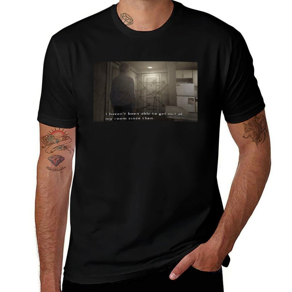 Silent Hill 4 The Room T-Shirt T-Shirts Für Unisex Baumwolle Lustiges Unisex T-Shirt Schwere Baumwolle Lustige T-Shirts Baumwoll-T-Shirt