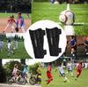 Junior Shin Guards for Kids Ages and Velcro Perfect for Elementary School and Sports Days 5-11, Soccer, Futsal, Cycling, Baseball, Motorcycles,