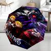 Custom Name Overlord Theme Automatic Umbrella, Lightweight & Portable, 8 Rib, Perfect for Outdoor Travel, Birthdays, Christmas, Gifts.