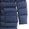 Herno Made In Romania Goose Down Coat 44 Blue PRODUZ LAVJPI HOODIE Men's Used