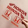 Reflective Stickers Suitable for Sundiro Honda Motorycle Body Waterproof Car Logo HONDA Shock-absorbing Helmet Decals akd256