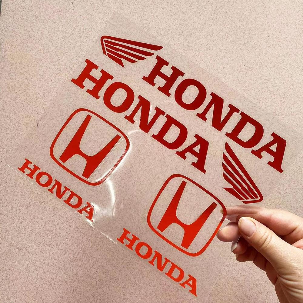 Reflective Stickers Suitable for Sundiro Honda Motorycle Body Waterproof Car Logo HONDA Shock-absorbing Helmet Decals akd256