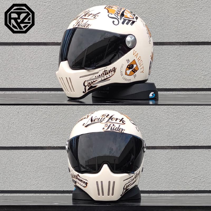 Motorcycle Helmet Full Face casco moto Helmet Vintage Chopper Retro Helmet capacete de motocicleta modular helmet DOT Approval