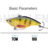 7cm 18g Rattling And Vib For Winter Crankbaits Fishing Tackle Lure VIB Hard Artificial Bait Sinking Wobblers For Pike