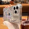 Transparent INS Style Multi Color Real Flower Phone Case For iPhone 17 11 13 12 14 15 16 Pro Max XS XR 15 16 Plus Soft Cover