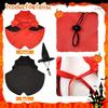 Halloween Porch Outfit Witch Clothes For High Cement Or Plastic Costume For Yard Outdoor Garden Patio Dress Up Concrete Statue Holiday Decor