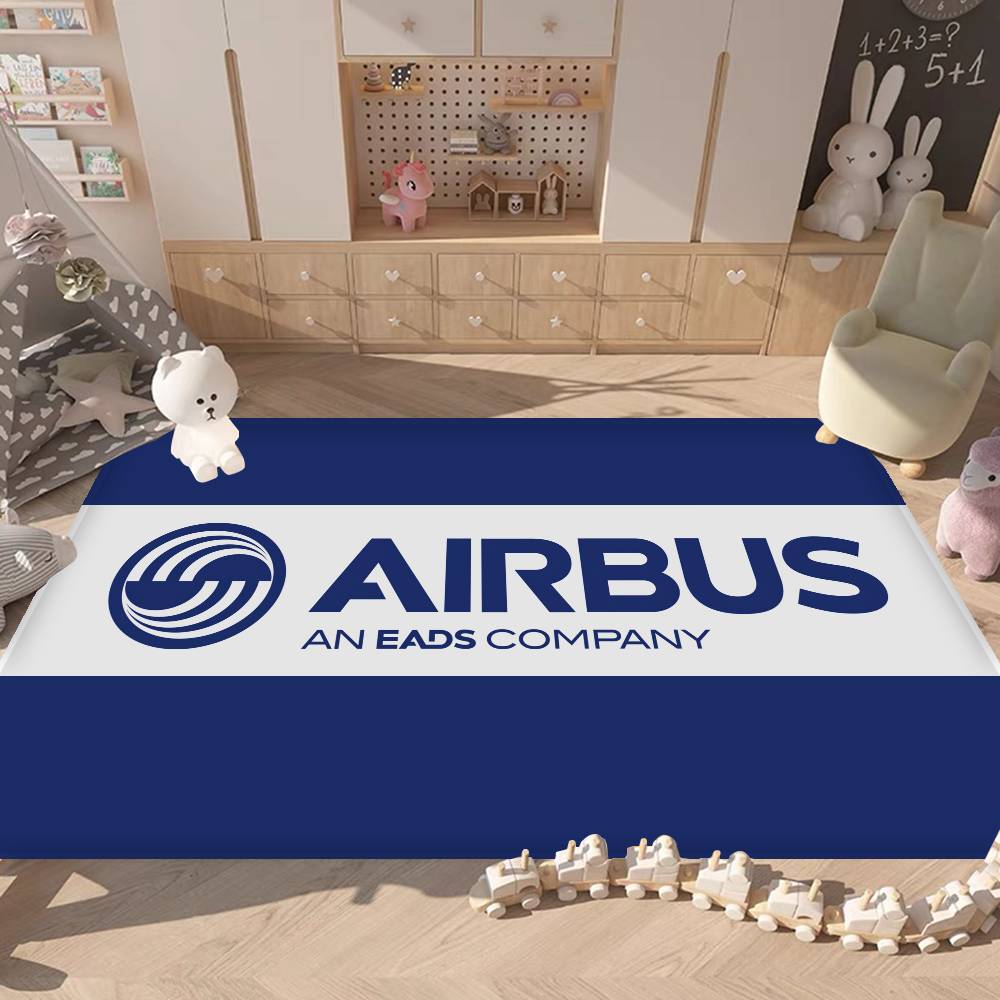 A-Airbus Bathroom Mat Kids Room Bedroom Decoration Balcony Anti-Slip Doormat Living Room Welcome Rug