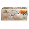 KINGHOFF KH-2006 Mandoline Slicer, Stainless Steel, Adjustable Thickness, Gray, 30x13.5x11.5cm, with Pusher