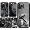 Workout Motivation Fitness Gym Quotes Phone Case for iPhone 17 Air 16 16e 15 13 14 11 12 Pro Max Plus  Coque Fundas Shell