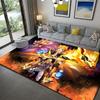 Naruto Legendary Scene Pattern Rug Durable Non-Slip Carpet for Bedroom Game Room