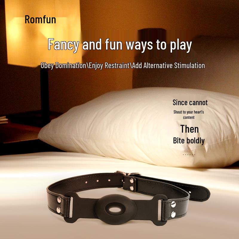 Silicone Ball Gag Mouth Opener for Couples - Adult BDSM Toy